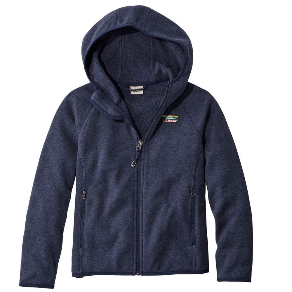 Kids' L.L.Bean Sweater Fleece, Hooded